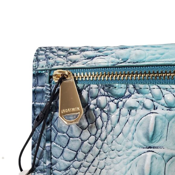 Brahmin Ady Spearmint Melbourne Leather Wallet NWT - Picture 4 of 4